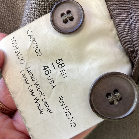 Brown Armani Collezioni wool jacket - Picture 12 of 12